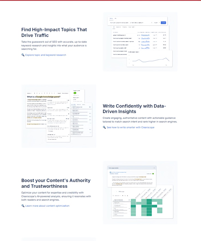 Clearscope Interface