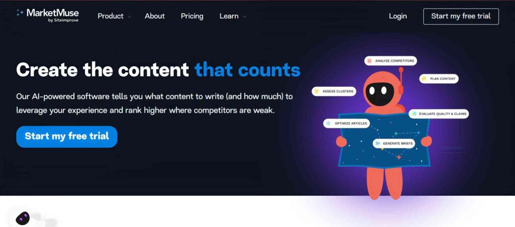 MarketMuse Interface